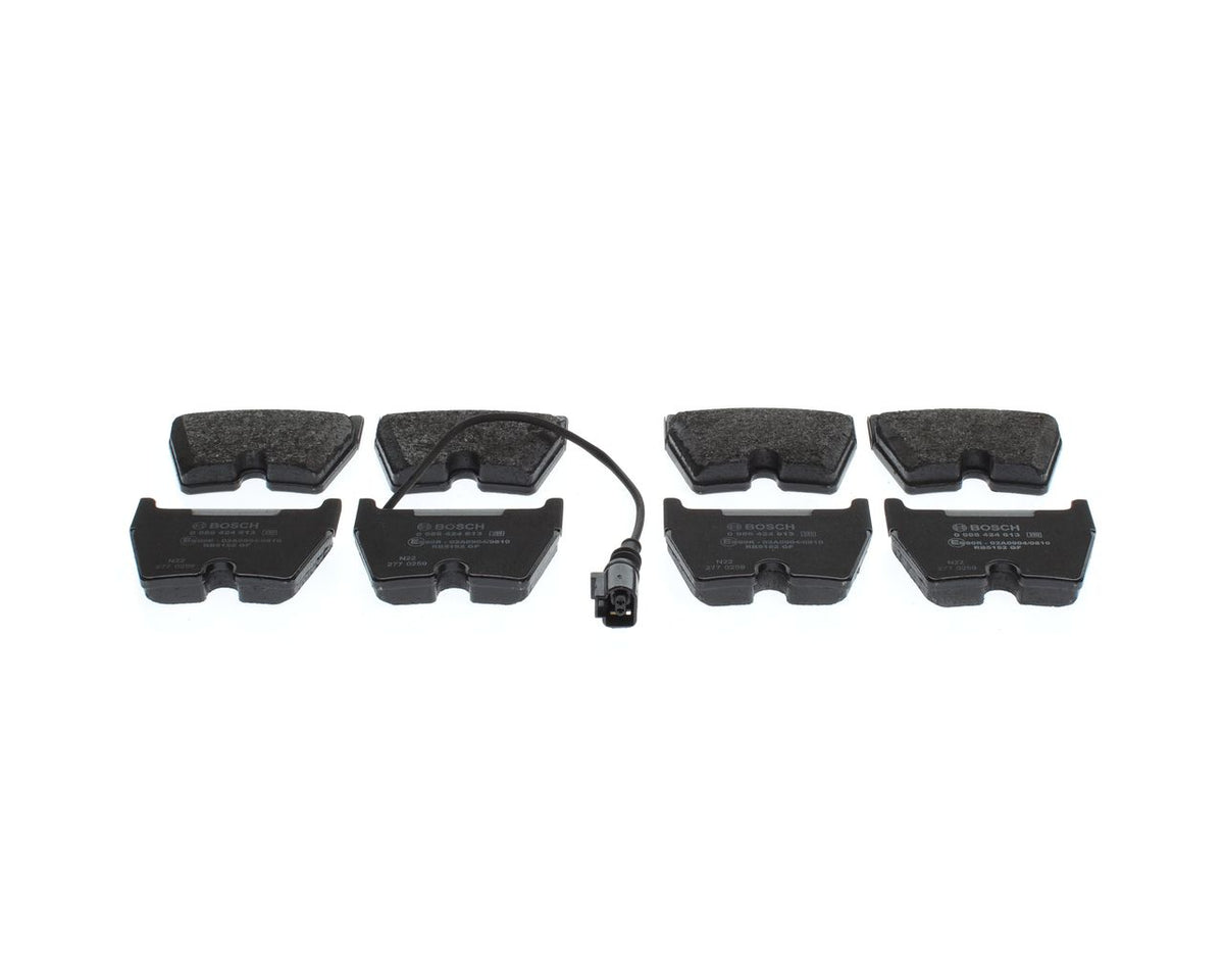 4720.2 BH BRAKE PADS AUDI # BOSCH 0 986 424 613