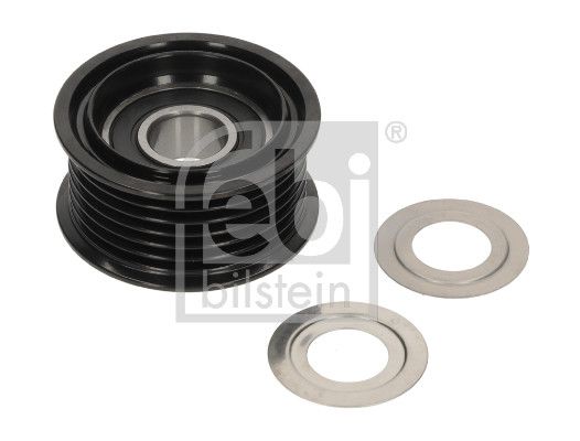 059 903 341AH IDLER Guide Pulley, V-ribbed belt # FEBI BILSTEIN 195021
