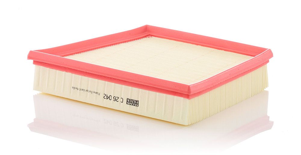 LR092258 MA AIR FILTER LH RR VELAR/JAG FPACE - C26042* # MANN HUMMEL C26042