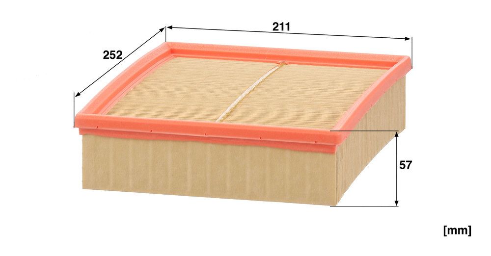 058 133 843 MA AIR FILTER A4 - C26168 # TOPRAN C 26 168