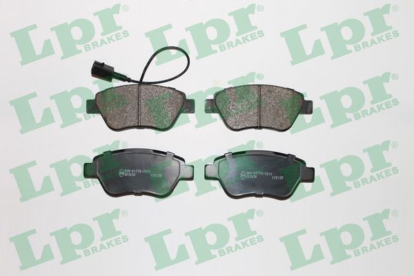 3826.2 PADS FRONT SINGLE SENSOR MITO/PUNTO 8DB 355 012-841 / 355.012-841