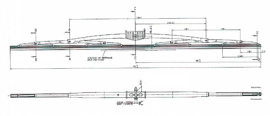 108 428 WIPER BLADE 700mm U16 FITTING SWF NOW 110 577