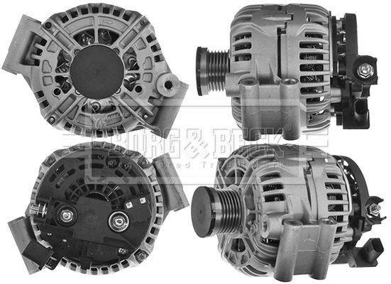 12 31 7 533270V ALTERNATOR 140AMP Valeo-TYPE E87/90/91/83/84 Borg & Beck BORG BBA2046